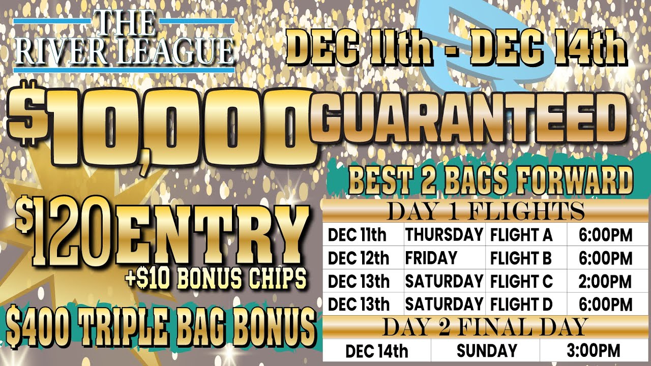 The River League 10K GUARANTEED Day 1A