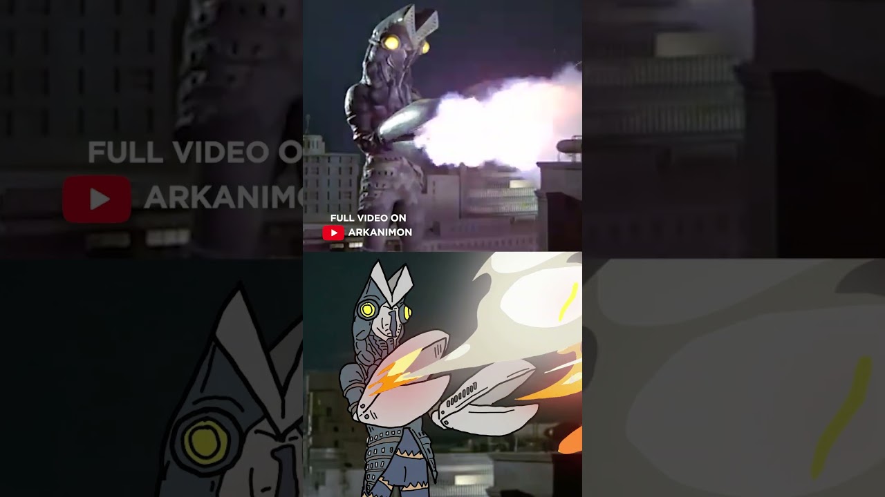 Alien Baltan&rsquo;s Eerie Laughter Original vs Animated #ultramanseries #tokusatsu