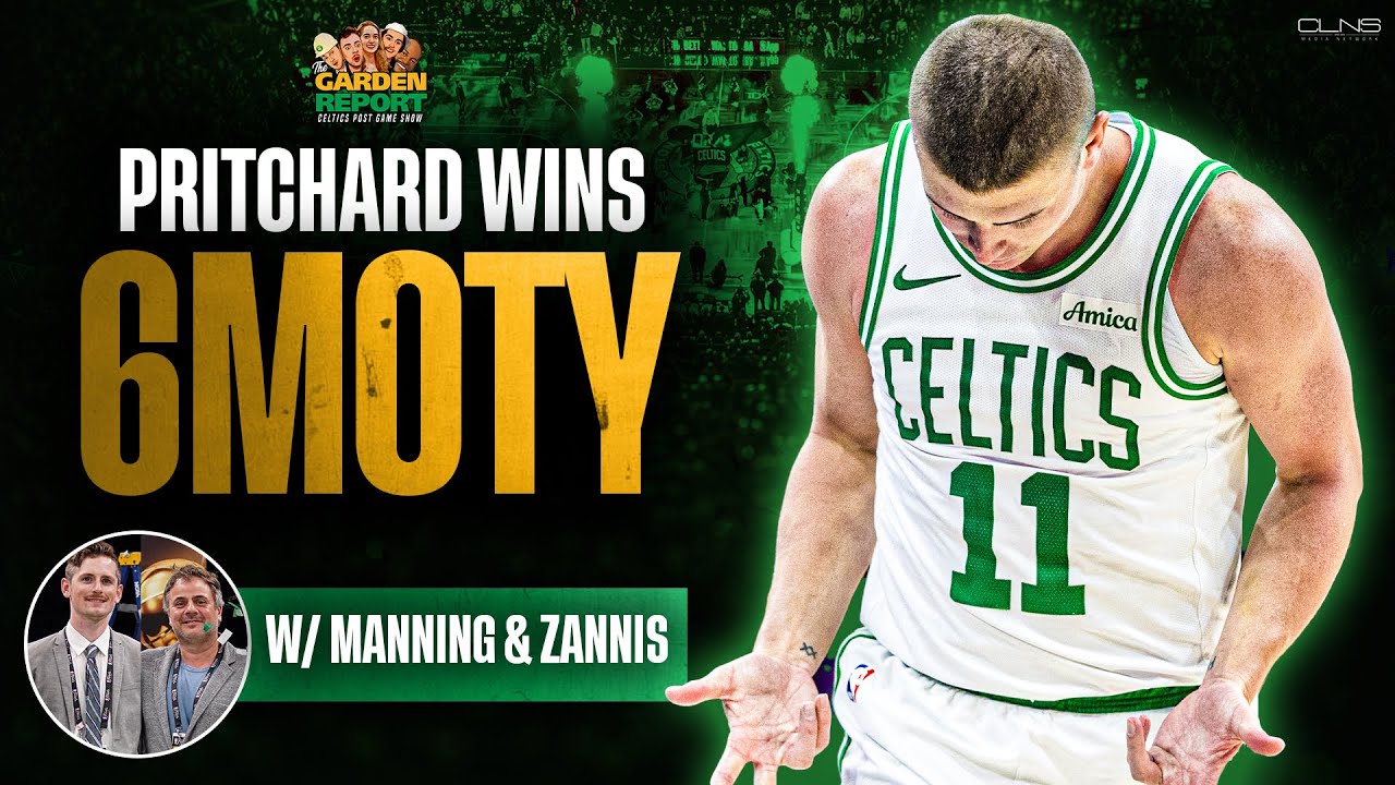 Payton Pritchard WINS 6th MAN OF YEAR | Garden Report Reacts