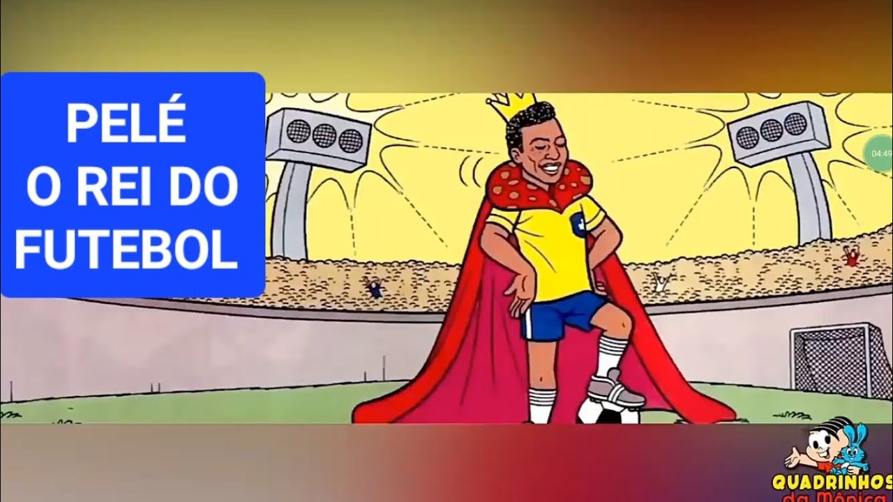 LENDO HISTÓRIAS DA MÔNICA: PELÉ! O REI DO FUTEBOL
