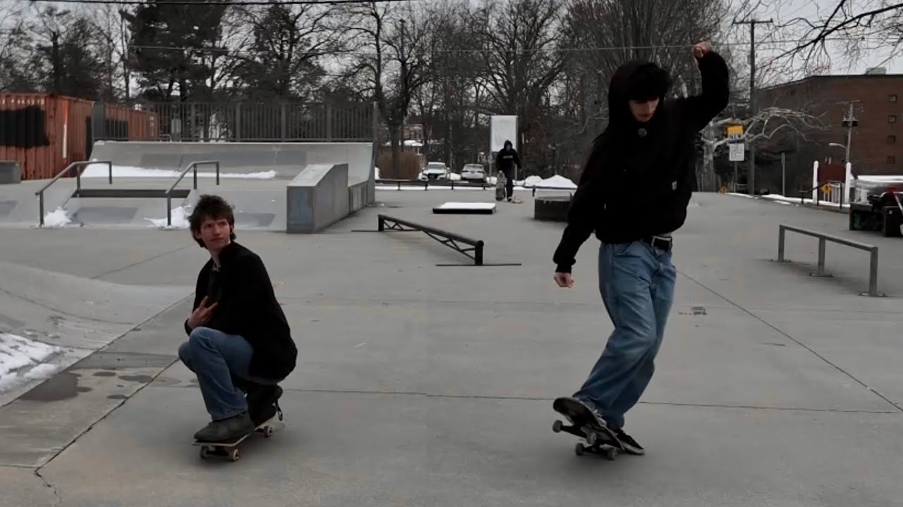 We went skateboarding for 6 HOURS… and it’s my first time