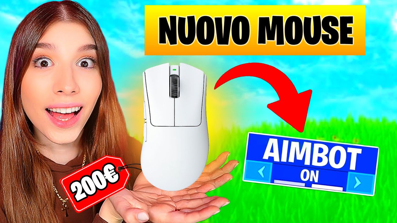 HO COMPRATO un NUOVO MOUSE DA GAMING da 200€!! 🔥 *AIMBOT ASSICURATO*