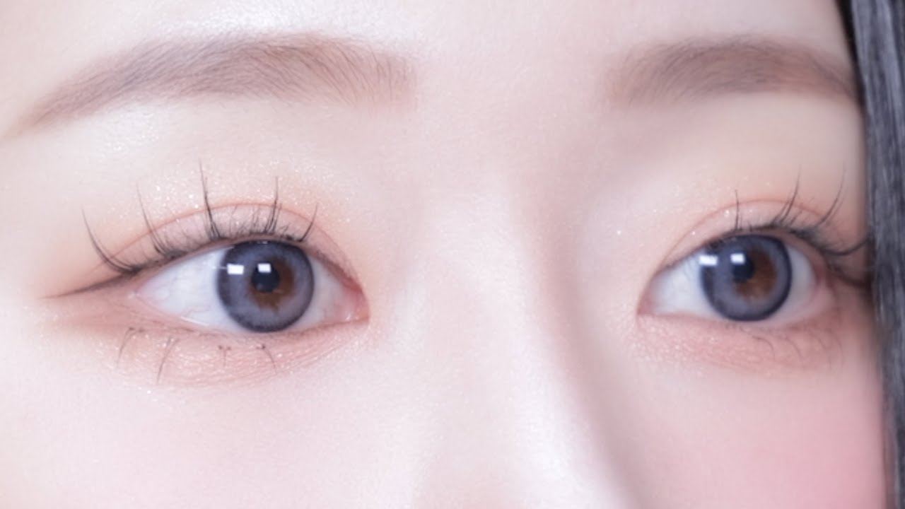 마스카라 없이 인형 속눈썹 만들기🎀 미친 예쁨❗️/아이돌 속눈썹/노마스카라/가닥속눈썹ㅣMINCARONG