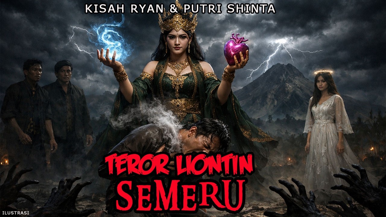 TEROR LIONTIN SEMERU - SEBUAH KUTUKAN JIWA - CERITA HOROR KISAH MISTERI