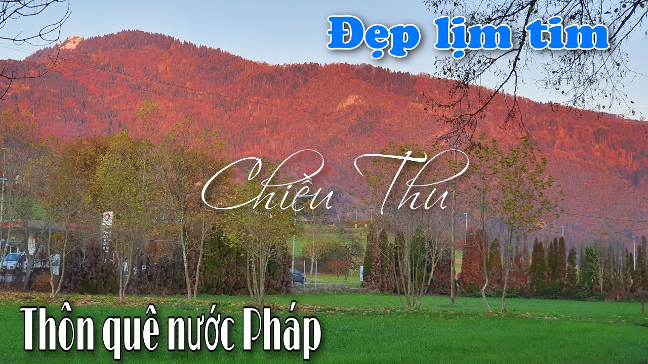 HAI VỢ CHỒNG ĐI SIÊU THỊ, NGẮM HOÀNG HÔN MÙA THU ĐẸP LỊM NGƯỜI
