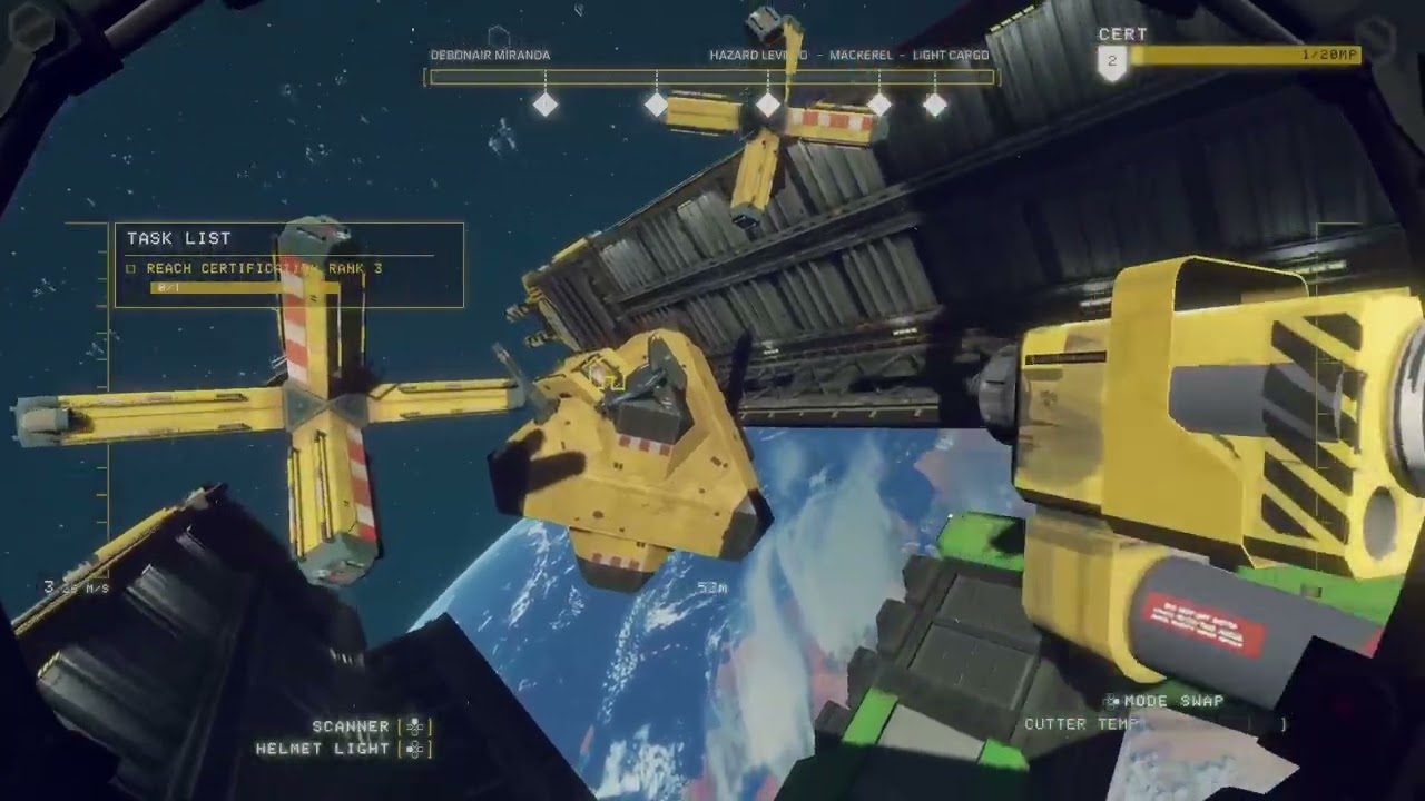 Doing some space salvaging in Hardspace: Shipbreaker