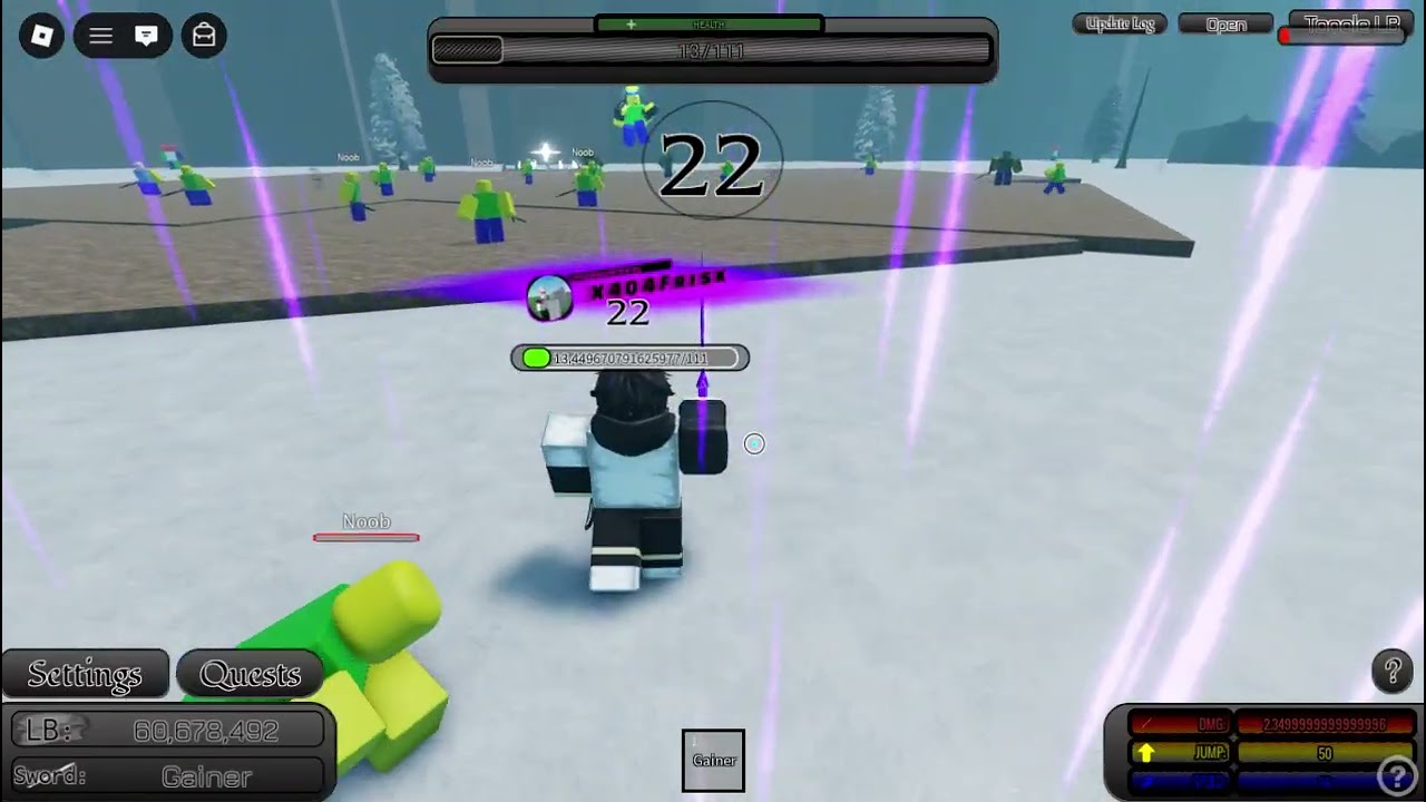 Successful gainer showcase + Impossible to beat rebirth