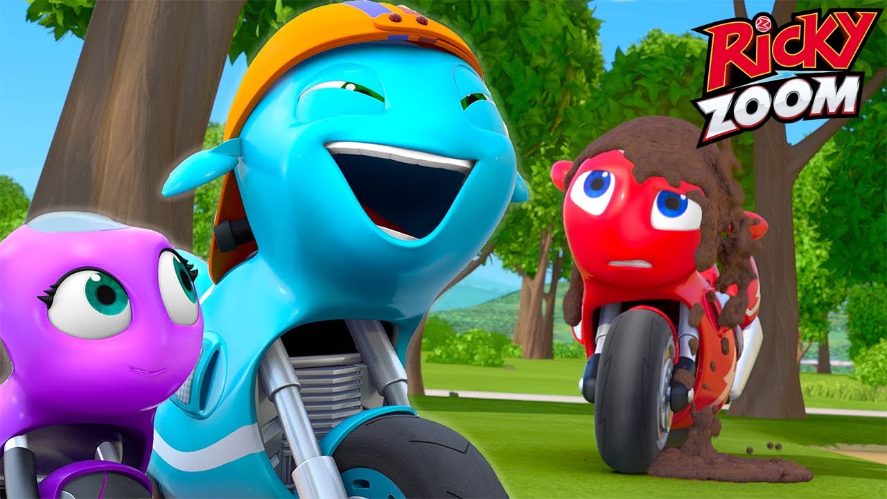 Ricky Zoom Deutsch GANZE FOLGE 😄 Besuch f&uuml;r Ricky | Motorr&auml;der f&uuml;r Kinder | Cartoons f&uuml;r Kinder