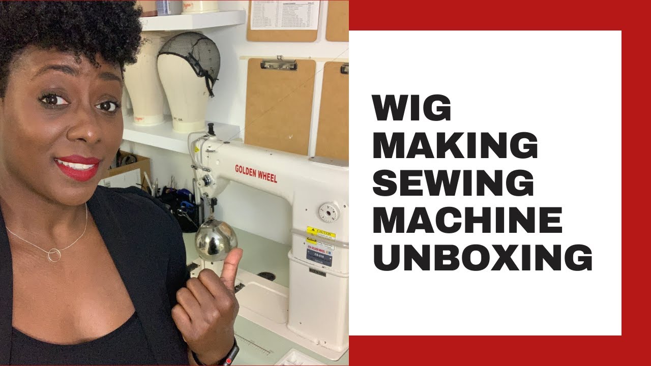 Unboxing My Wig Making Sewing Machine + The Sewing Machine Course for Wig Making