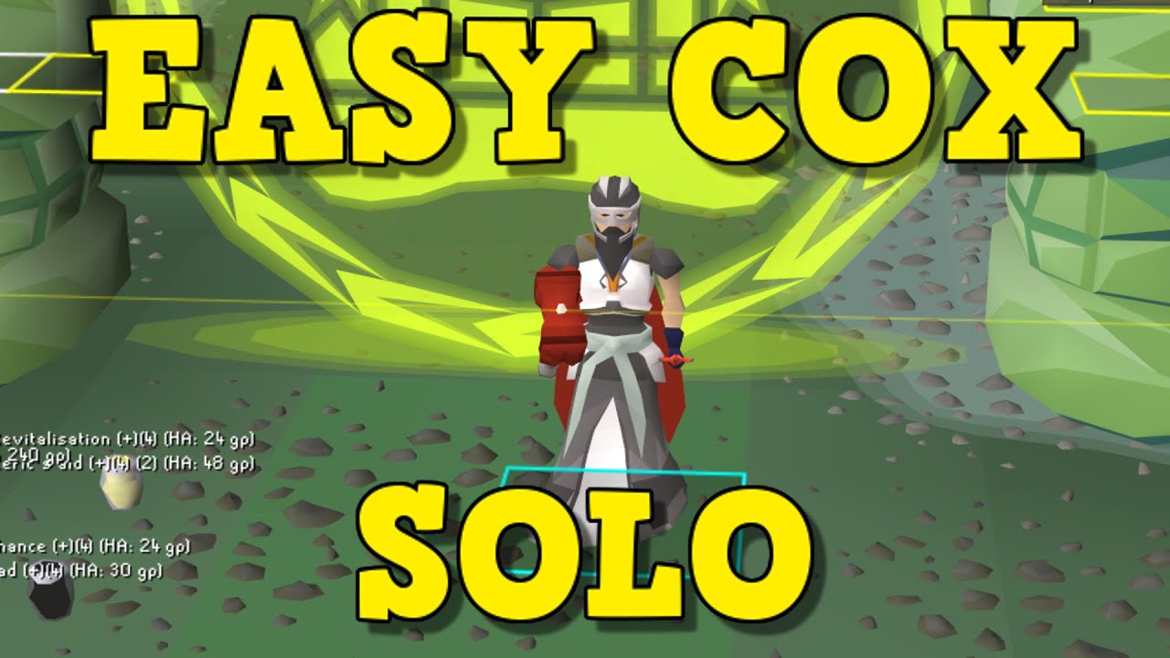 OSRS EASY Chambers of Xeric Solo Guide (IRONMAN)
