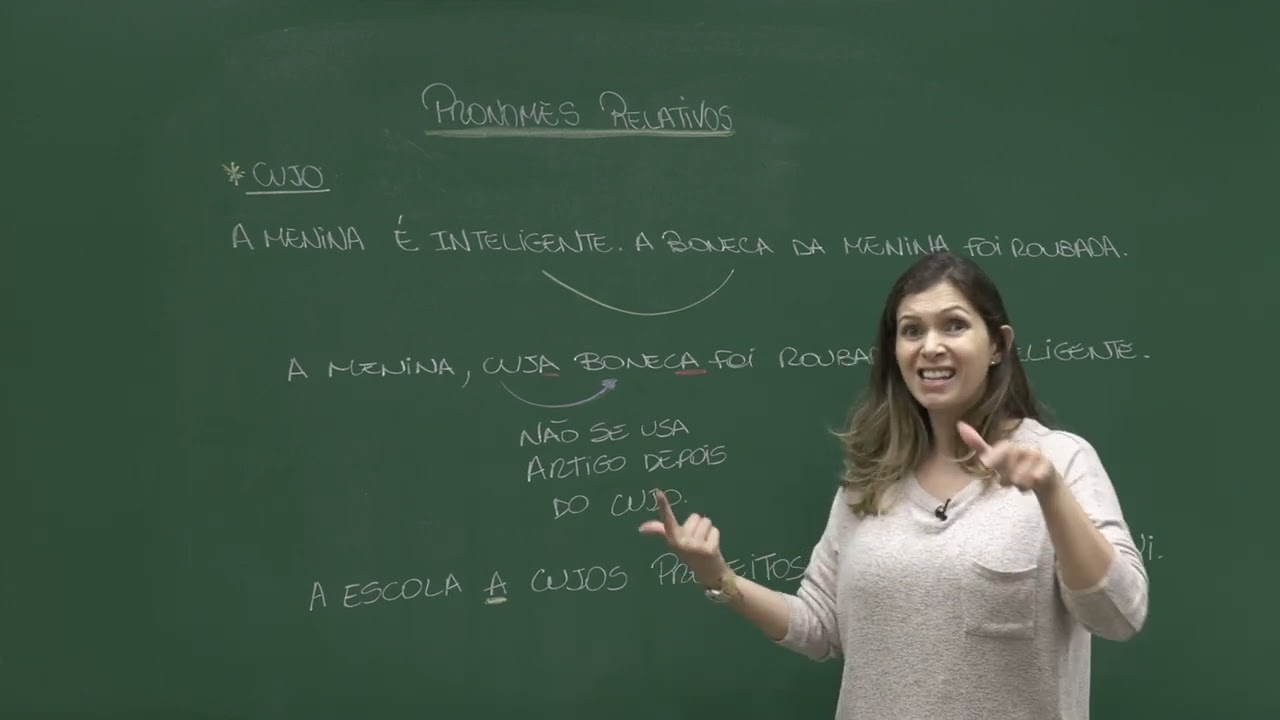 Pronome relativos - Parte III