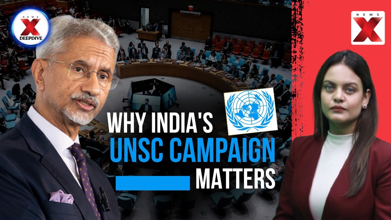 India Launches UNSC Campaign: Why It Matters | NewsX Deepdive