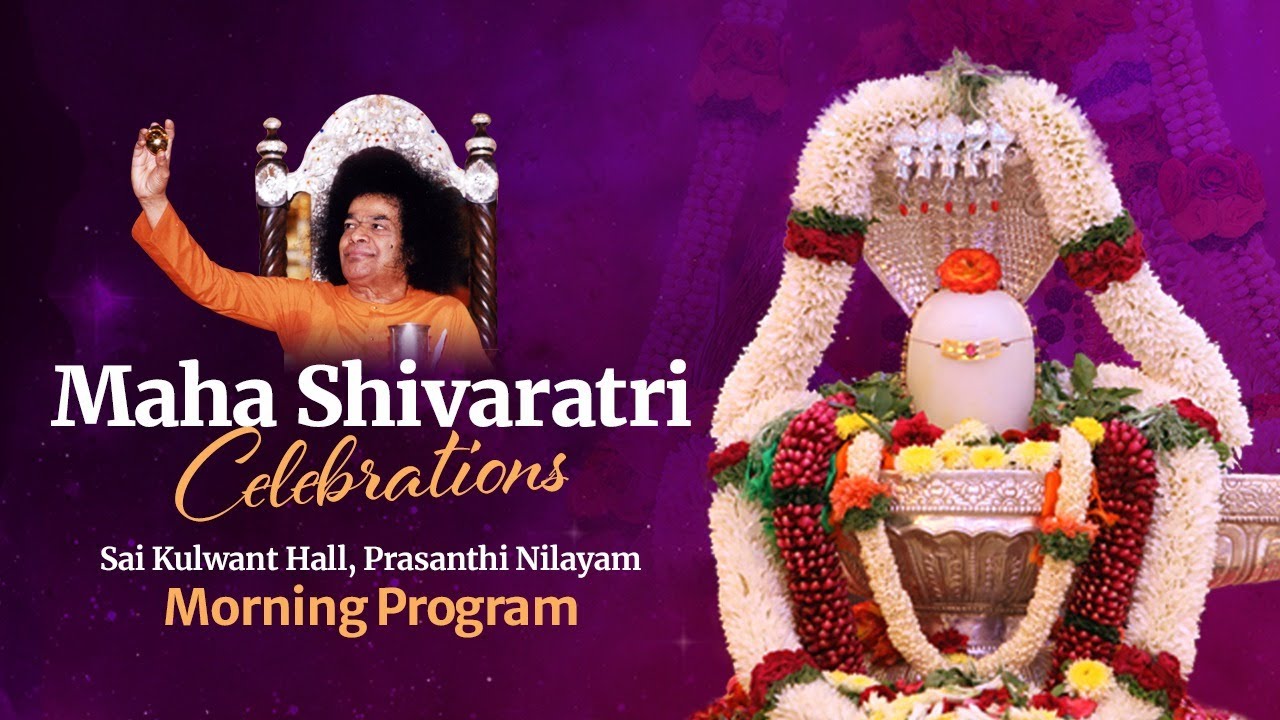 Maha Shivaratri - 2022 | Morning Celebrations | Prasanthi Nilayam