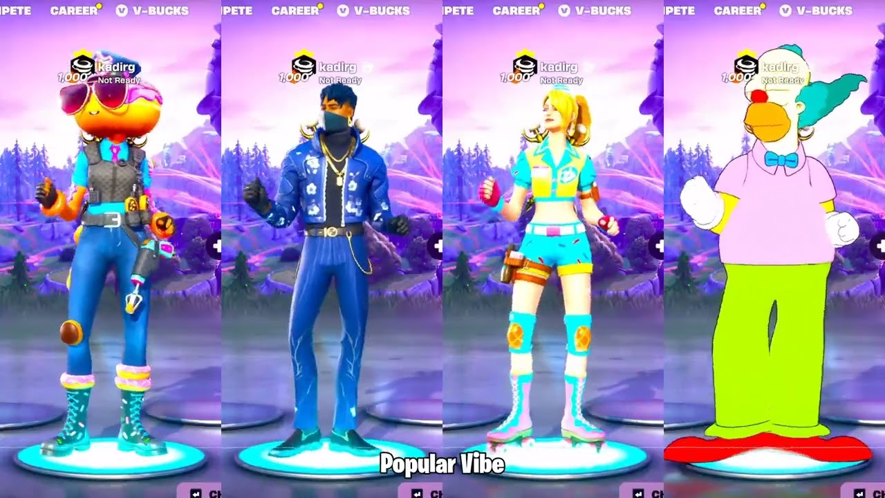 Лучшие танцы из Fortnite в TikTok (обновление) 💎