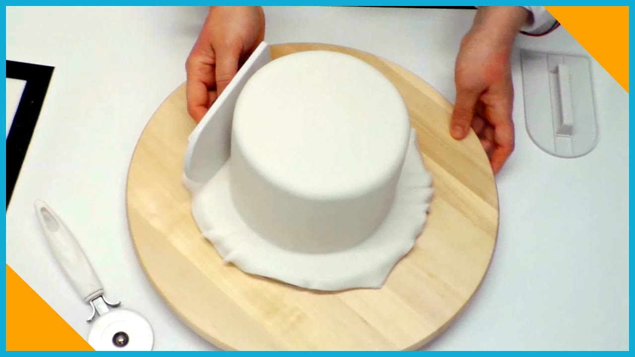 PASTA DI ZUCCHERO: rivestire una torta decorata perfetta