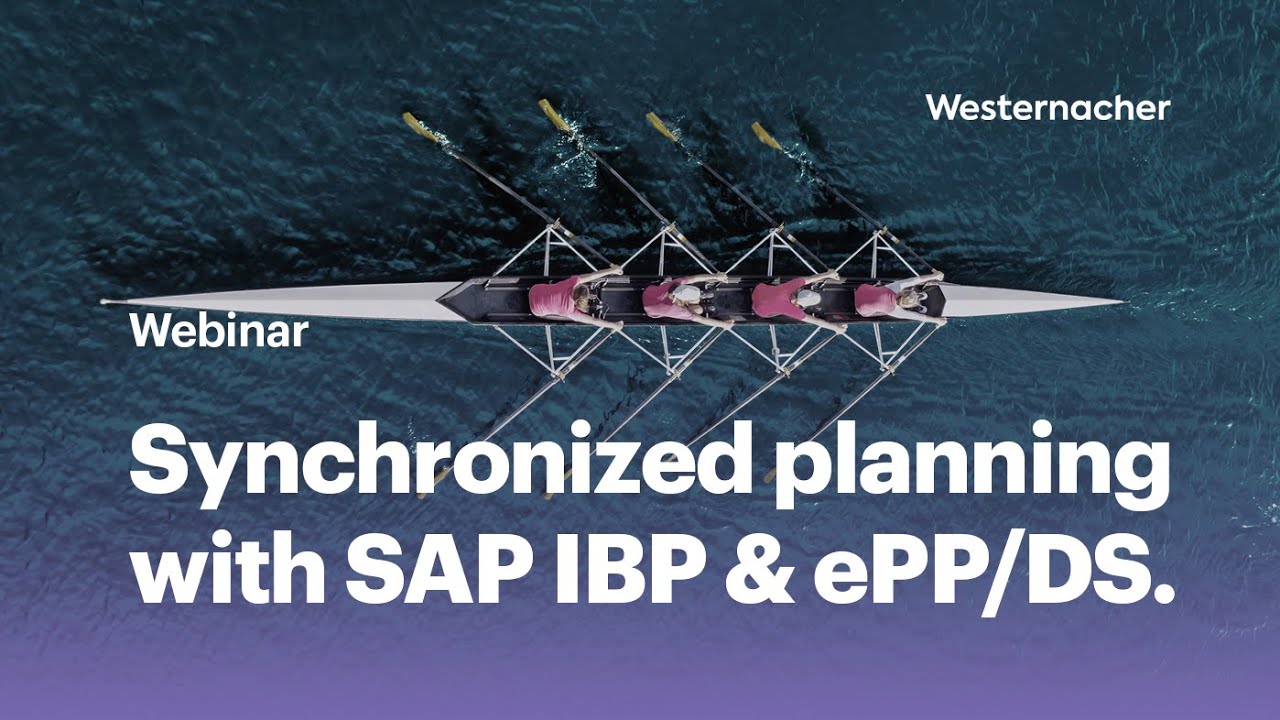 Синхронизированное планирование с SAP IBP и ePP/DS.