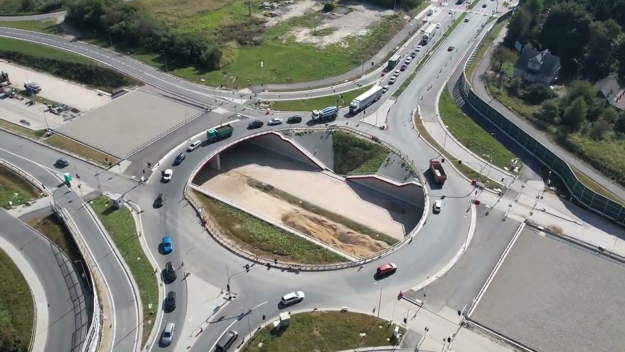 S52   Północna Obwodnica Krakowa wrzesień 2024