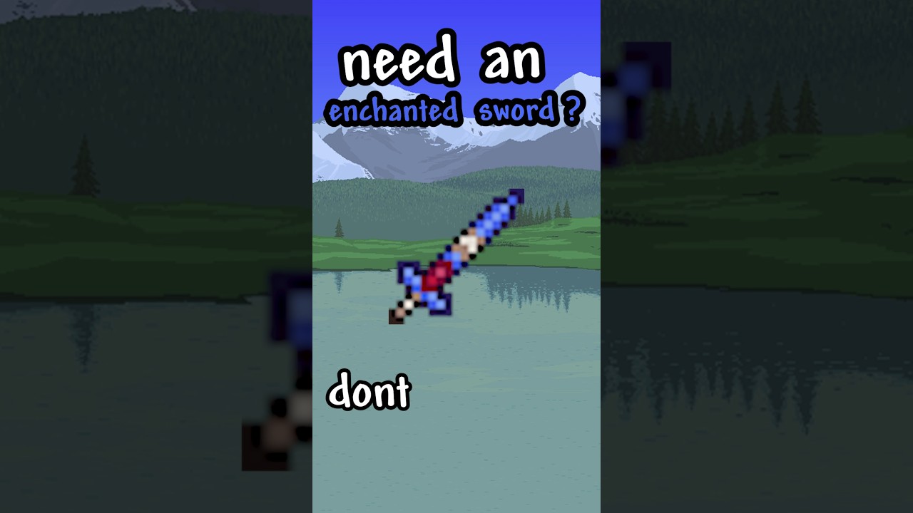 Terraria's best enchanted sword seed!