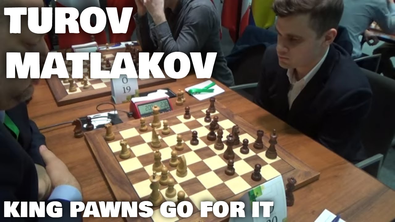Opposite pawn storms | Turov - Matlakov | Ragozin defense