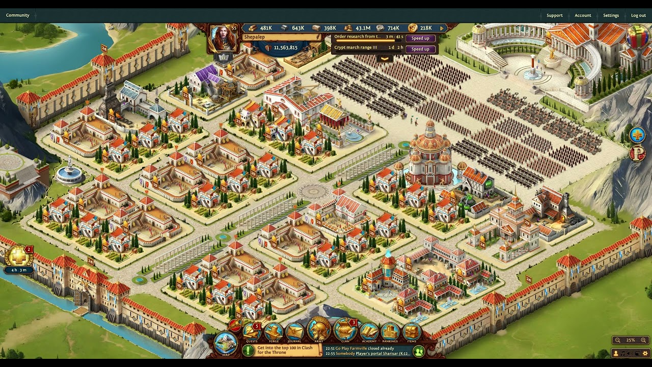 Total Battle - How to Set Up Your City, Mining and Chat Registry