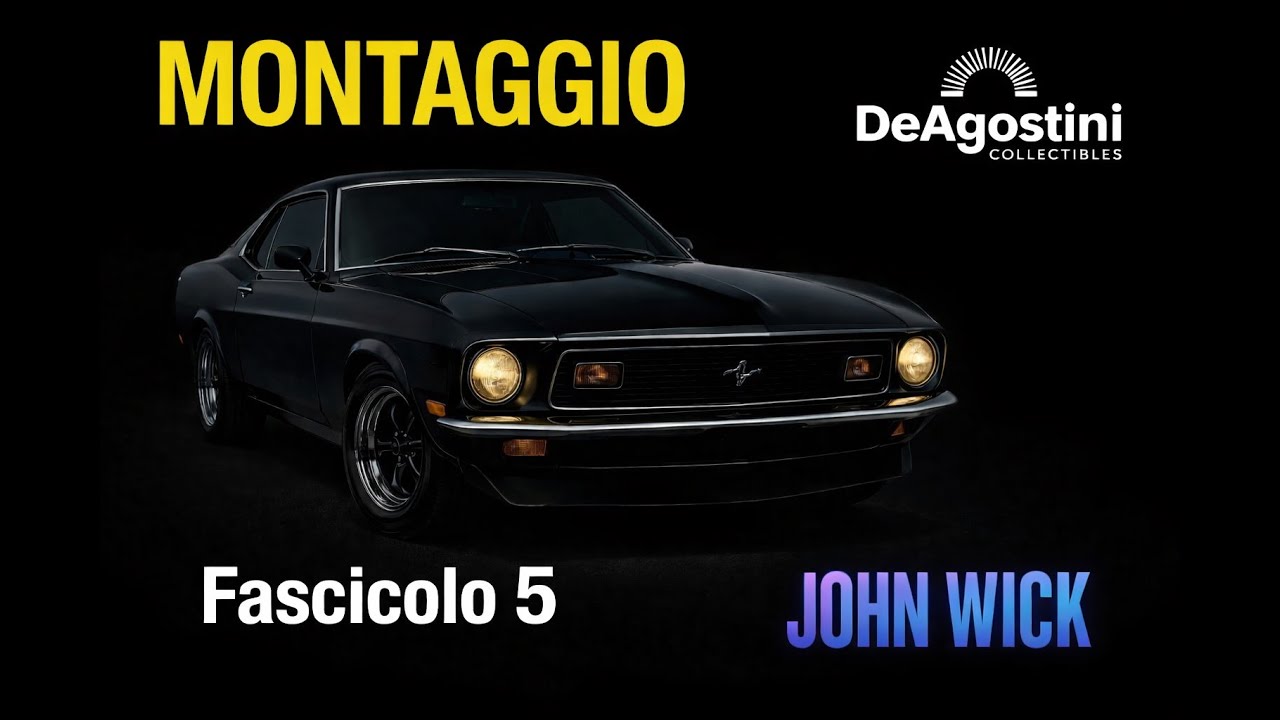 Ford Mustang John Wick De Agostini Collectibles | Montaggio Fascicolo 5