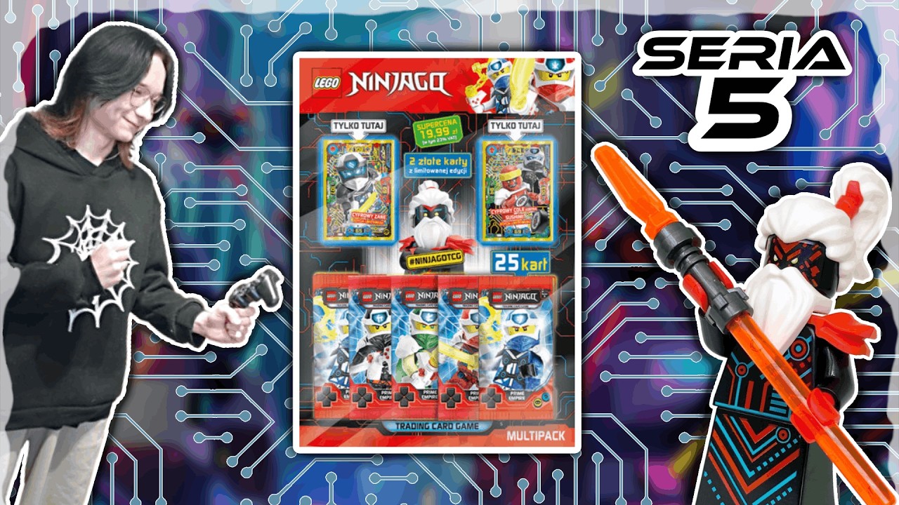 LEGO NINJAGO SERIA 5 MULTIPACK + 10 SASZETEK