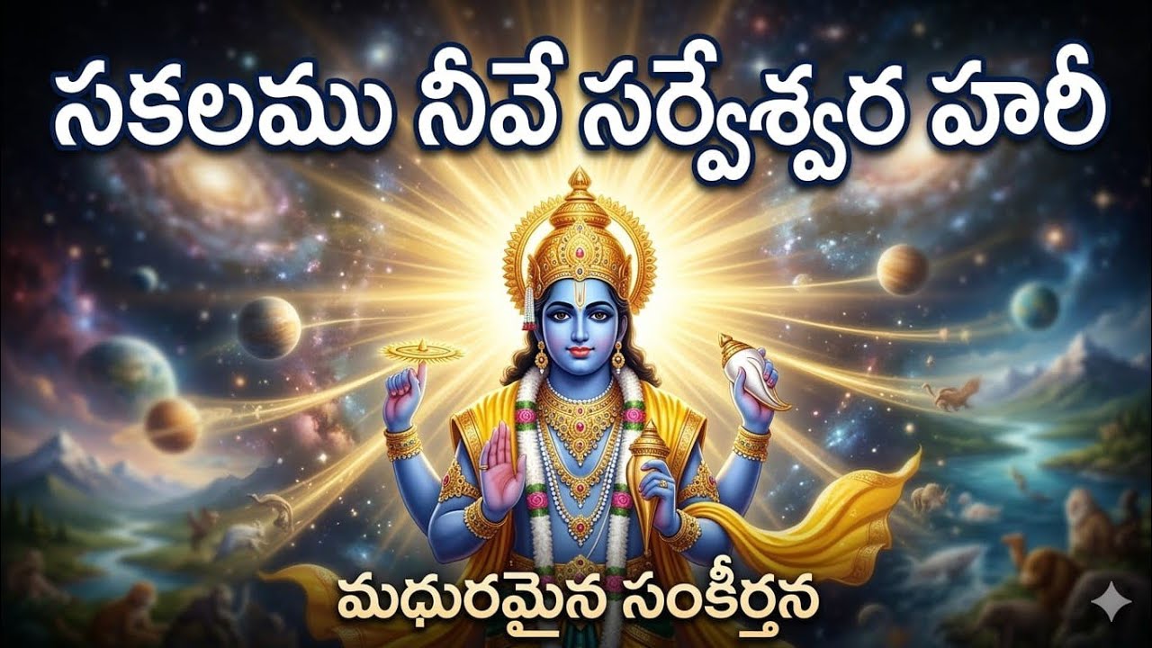 సకలము నీవే సర్వేశ్వర హరీ.....సంకీర్తన 175