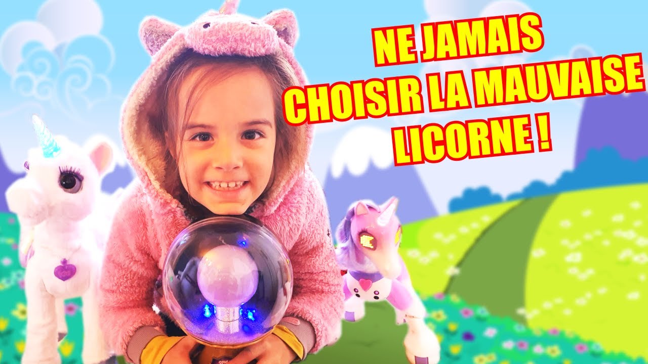 NE JAMAIS CHOISIR LA MAUVAISE LICORNE AVEC LA BOULE DE CRISTAL MAGIQUE  DEMO JOUETS