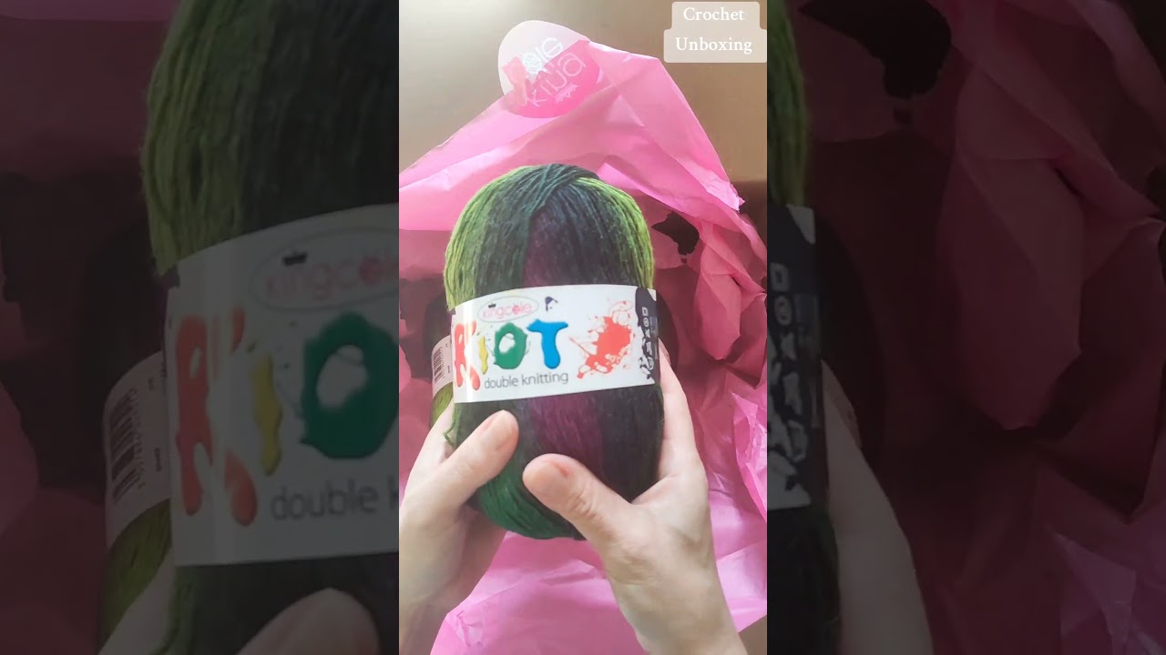 #crochet #unboxing #filati #uncinetto #kingcoleyarn #crocheting #grannysquare #uncinettomonamour