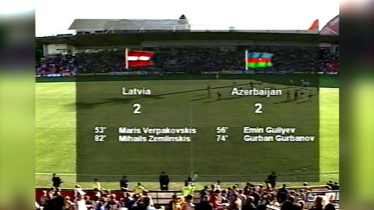 Latvia - Azerbaijan 2:2  /  2004