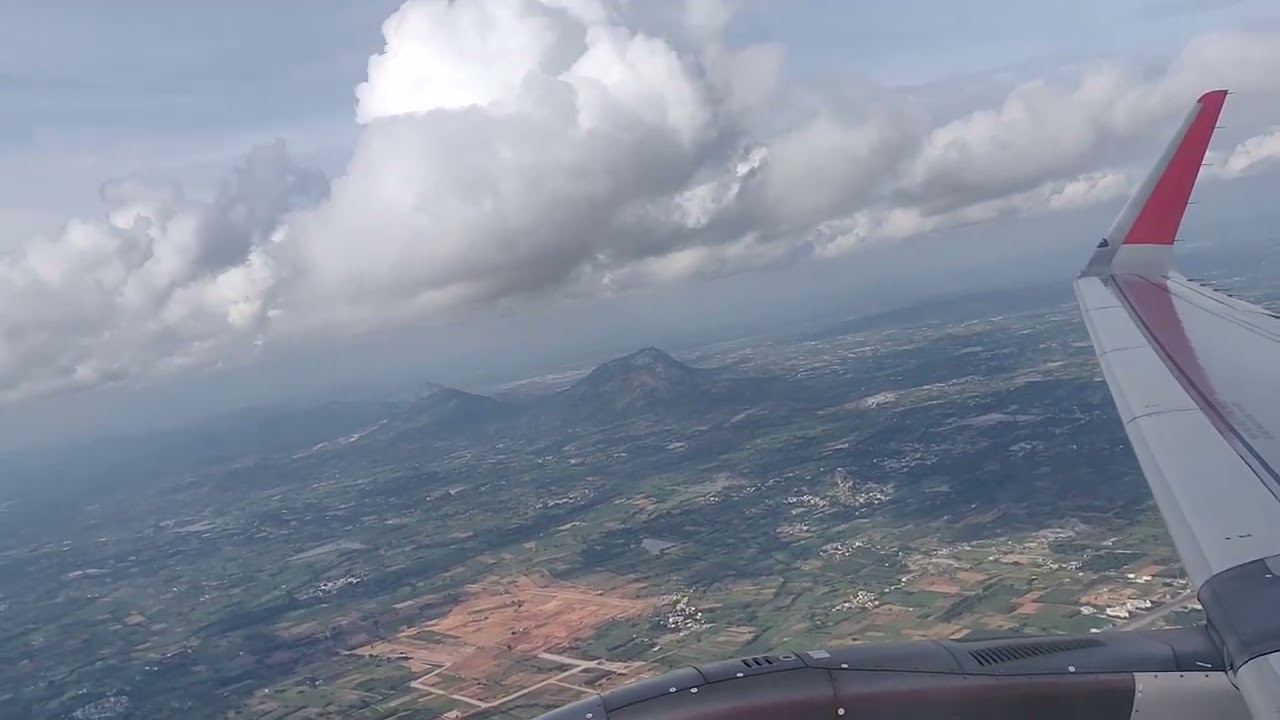 Travel || Bengaluru Kempegowda International Airport to Chennai Airport || Flight View