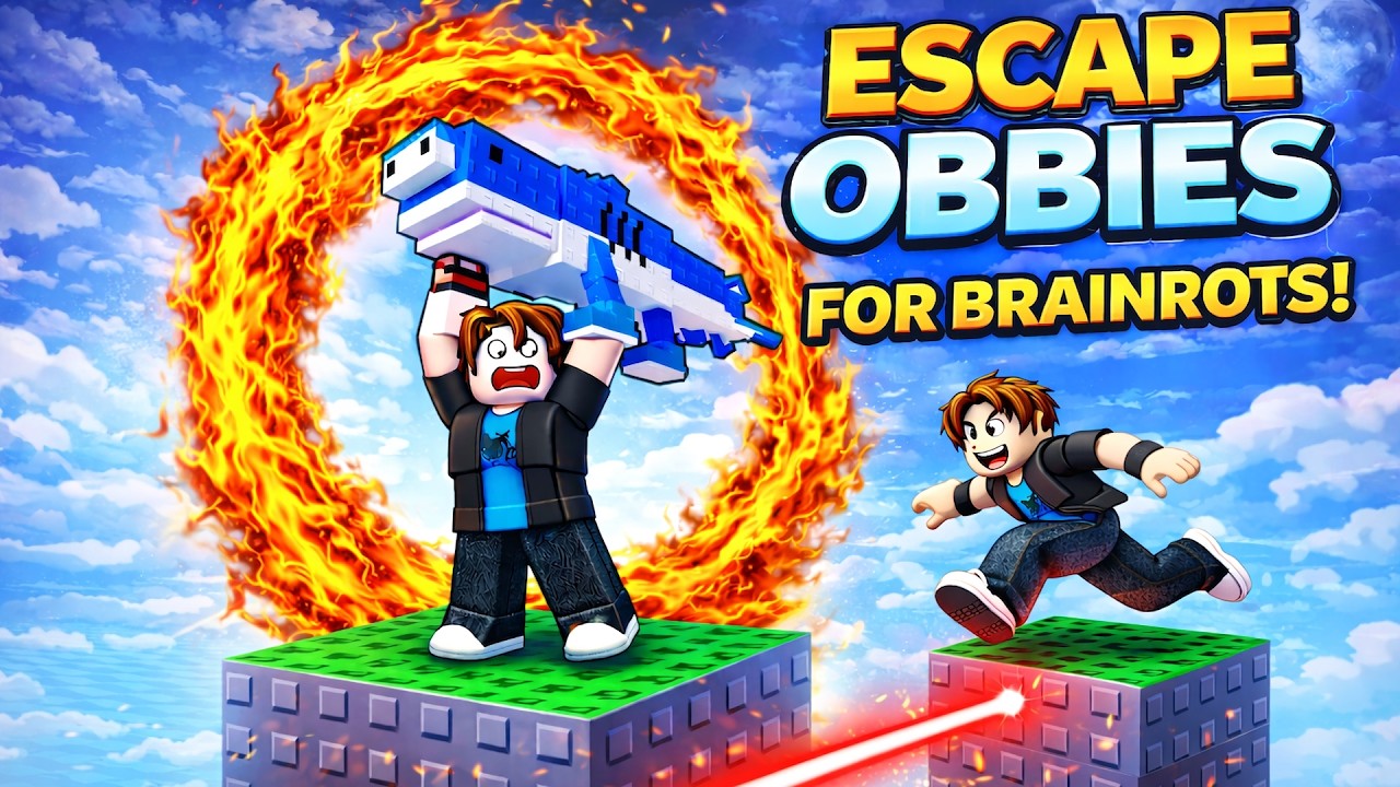 Roblox Escape Obbies For Brainrots | Survive the CELESTIAL Run Challenge!