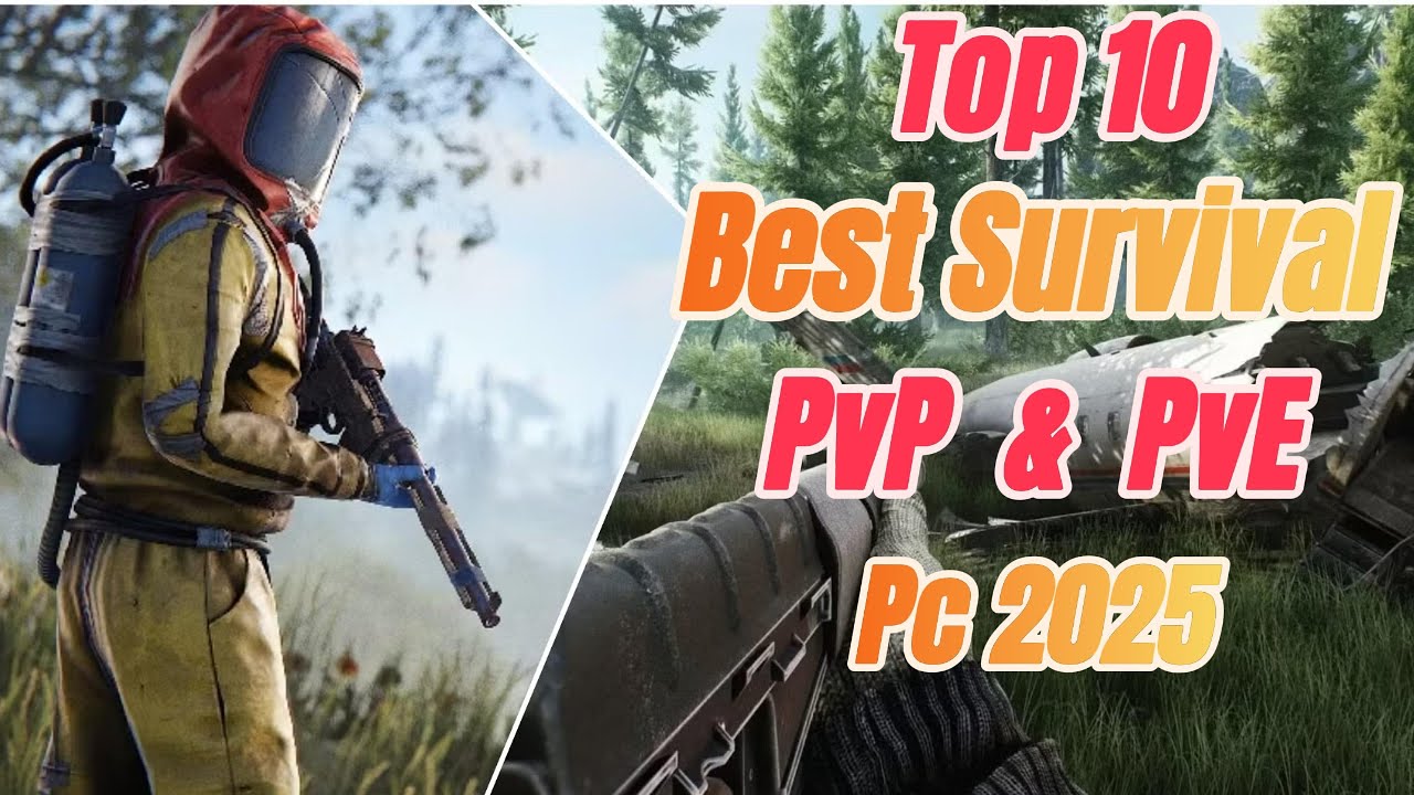 Top 10 Best Survival PvP & PvE Games on PC 2025 - (Ultimate Survival List)