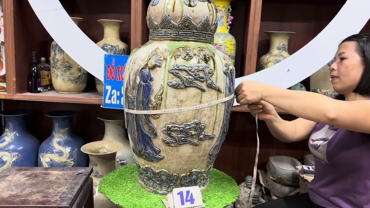 Clip847(18/3) giao lưu đồ gốm sứ các loại giá cả hợp lý bao sip-đồ xưa cũ minh thủy 