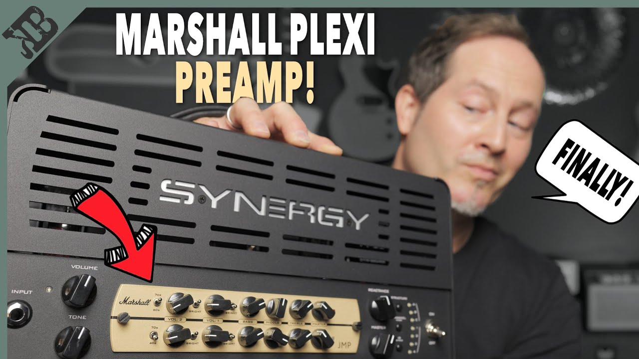 ШОКИРУЮЩИЙ предусилитель от Synergy: Marshall JMP | Real Plexi!!