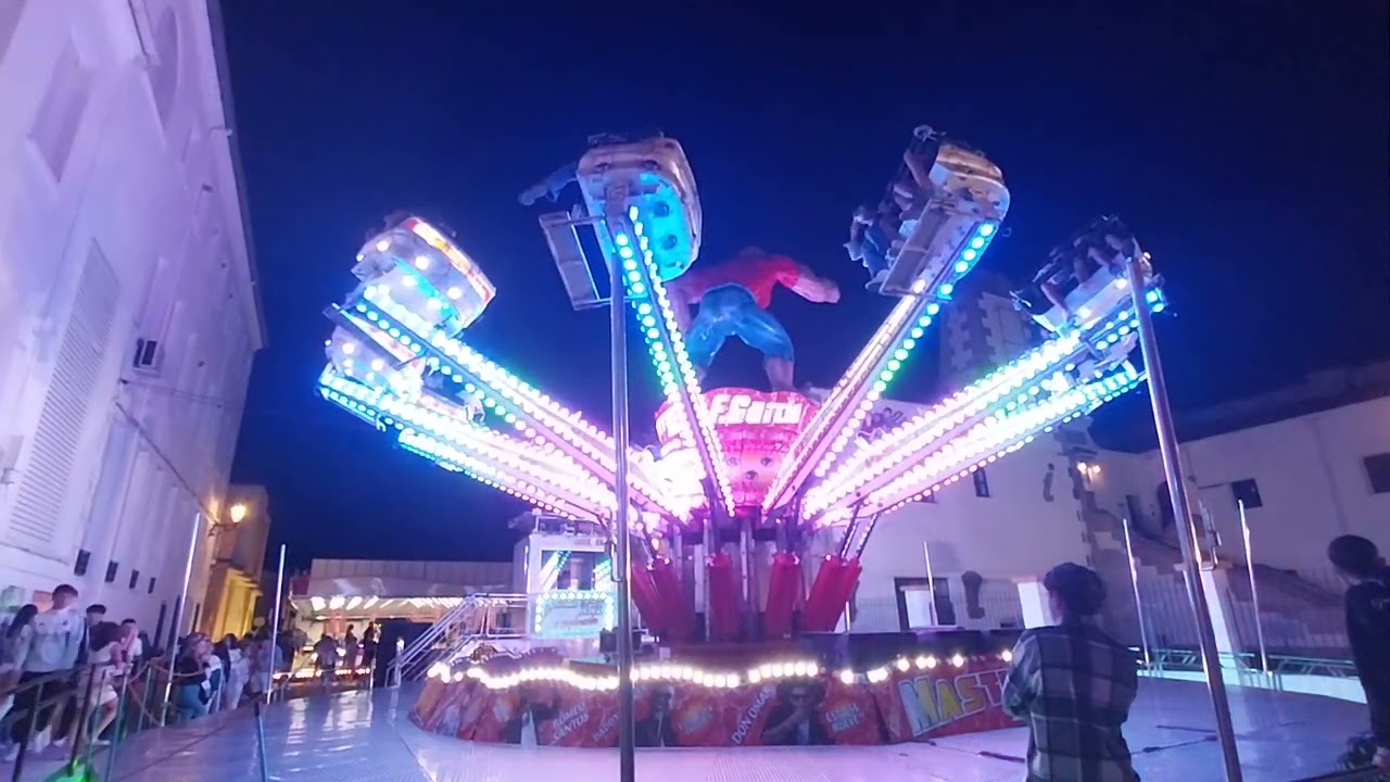 El Máster XXL en el último día de las Ferias y Fiestas en Valencia de Alcántara (27/08/2023).