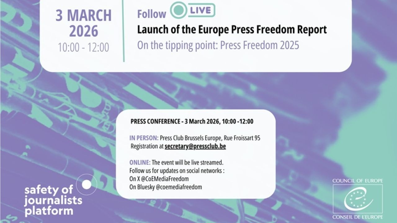 Copy of Launch of the Europe Press Freedom Report