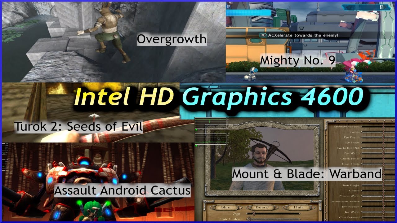 Intel HD Graphics 4600 gaming performance - 5 amazing games to play!