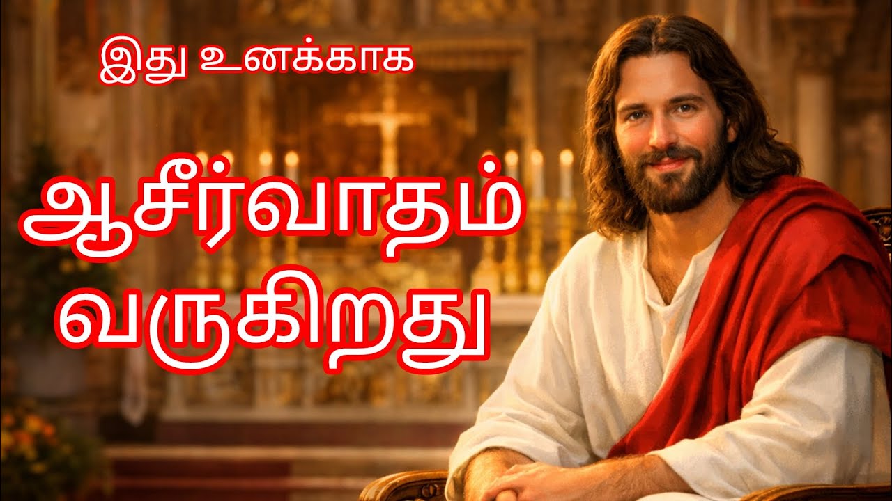 உனக்கான ஆசீர்வாதம் தேவன் பேசுகிறார் / Jesus Message 
