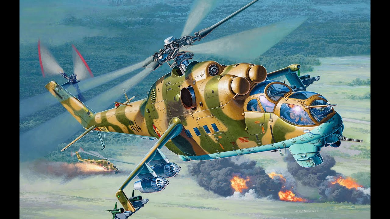 Mi-24D Hind-D REVELL 1/48
