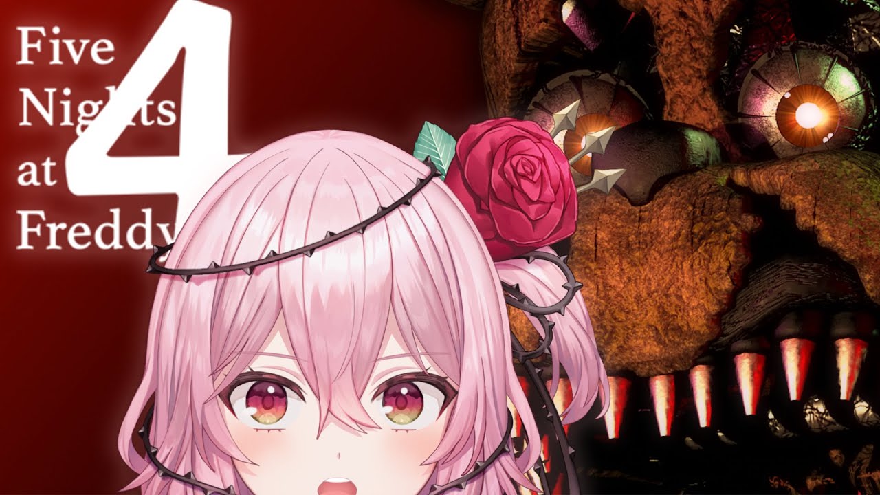 DARK HOUSE AND EVIL ANIMATRONICS【Five Nights at Freddy's 4】【NIJISANJI EN | Rosemi Lovelock】
