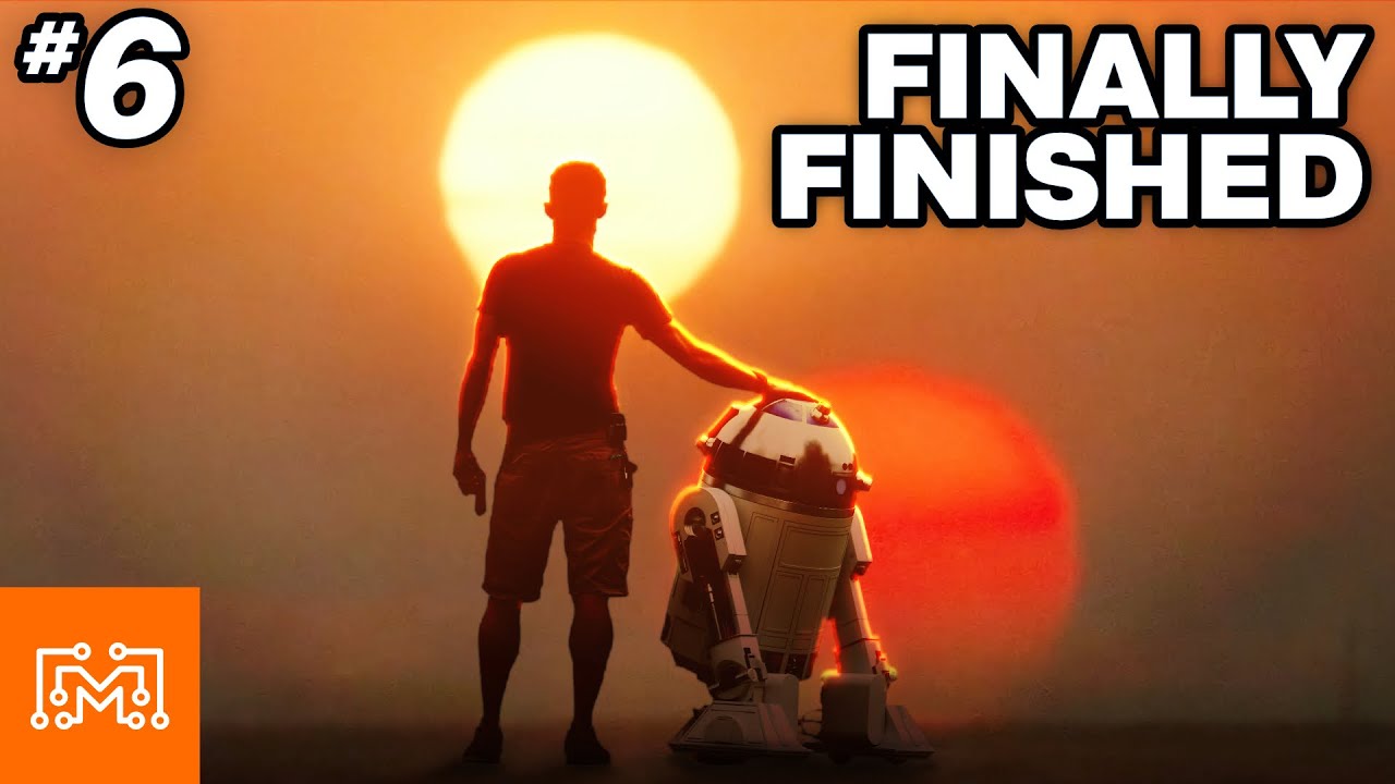 Finishing My Full-Size R2-D2 Build | I Like To Make Stuff