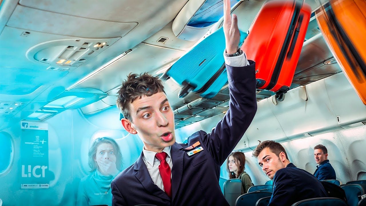 Глент Стал Стюардессой В Самолете! (Cabin Crew Simulator)