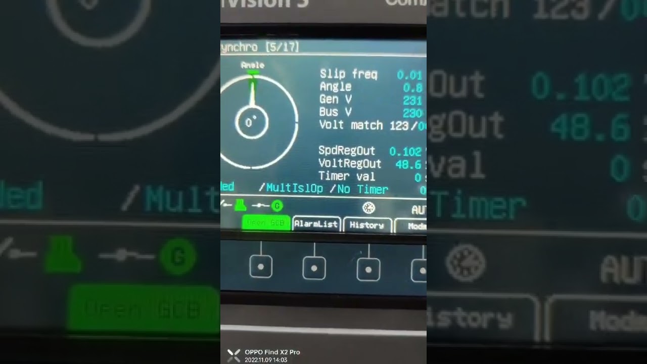 Hongfu Cummins Sychro generator with ComAp InteliVision 5