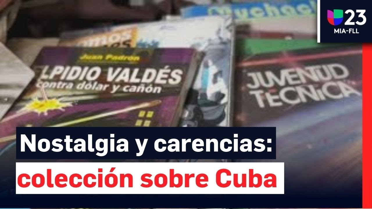 Cubano tiene gran colecci&oacute;n que va desde objetos valiosos hasta chancletas con clavos