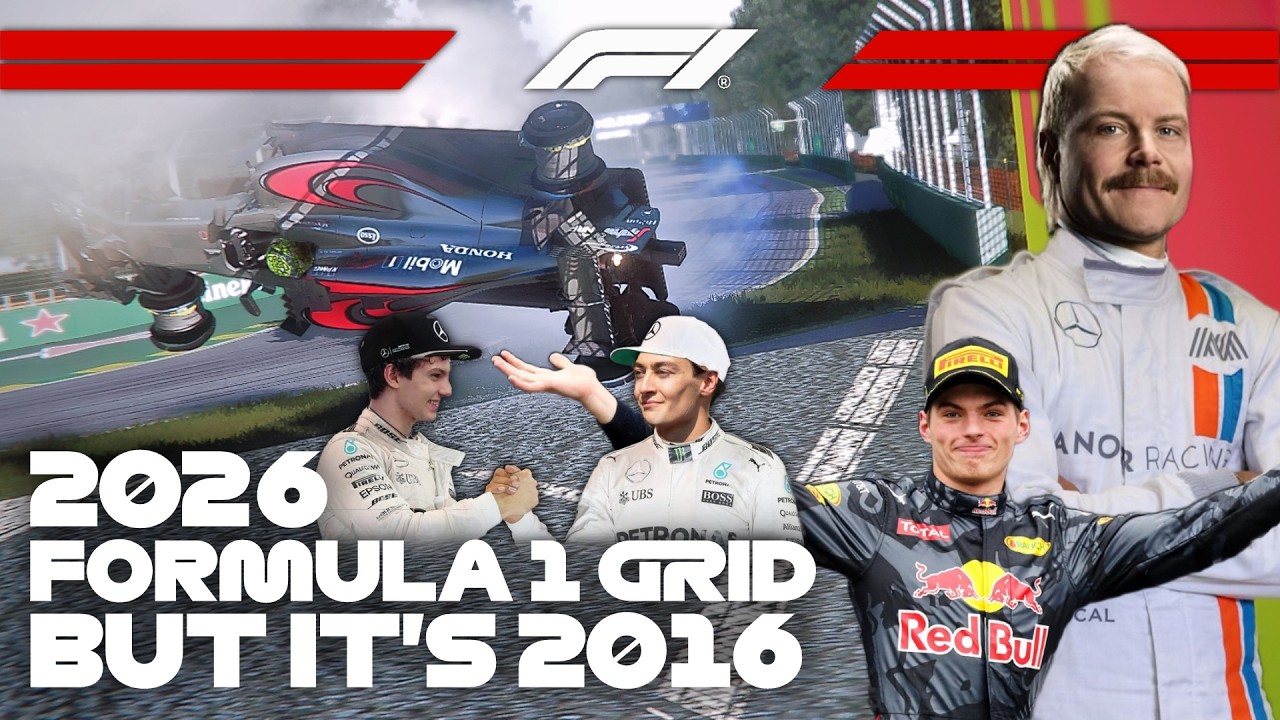2026 F1 Grid But It's 2016