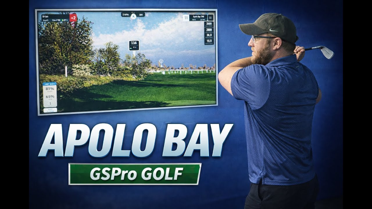 Can I Stay Even Par? 18 Holes at Apolo Bay | GS Pro Gameplay
