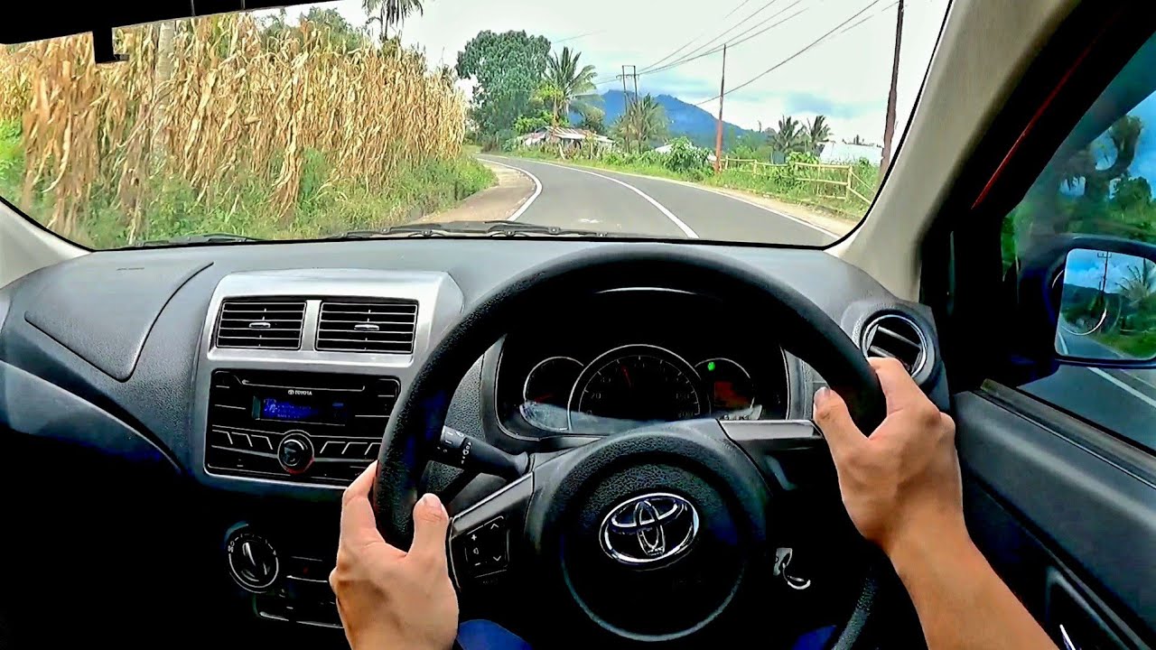 Driving POV TOYOTA AGYA G TRD FACELIFT 1.2 M/T 2019 | Test Drive | Akselerasi Rem & Handling (ASMR)