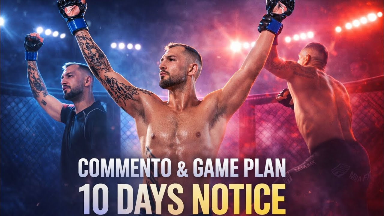 Full match con commento e game plan in 10 giorni notice!! Italiansamurai_mma