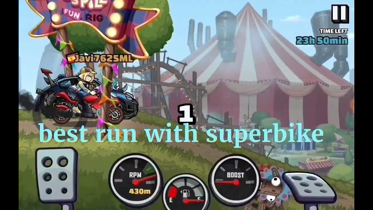 Boosters + downforce= crazy speed in this community showcase 